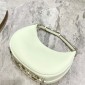 Replica Women's Shoulder Bag in Leather color Milk - Belcanto line BSH169