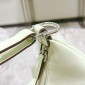 Replica Women's Shoulder Bag in Leather color Milk - Belcanto line BSH169