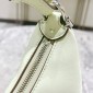 Replica Women's Shoulder Bag in Leather color Milk - Belcanto line BSH169