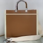 Replica Fendi Sunshine Medium Fabric Brown | Fendi