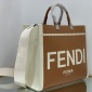 Replica Fendi Sunshine Medium Fabric Brown | Fendi