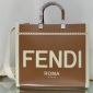 Replica Fendi Sunshine Medium Fabric Brown | Fendi