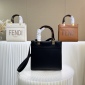 Replica Fendi Sunshine Large , Black, One Size- Fendi