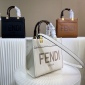 Replica Fendi Sunshine Shopper In Vanilla With 2 Strap Choices (medium)