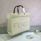 Replica Fendi Sunshine Medium Leather Green | Fendi