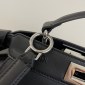 Replica Elm Vegan Leather Shoulder Bag | Black