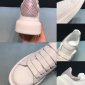 Replica Alexander McQueen Sneaker Oversized Gray Heel