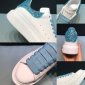 Replica Alexander McQueen Sneaker Oversized Blue Lace-up