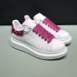 Replica Alexander McQueen Sneaker Oversized Pink Lace-up