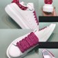 Replica Alexander McQueen Sneaker Oversized Pink Lace-up