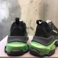 Replica Balenciaga Sneaker Triple S in Green Sole