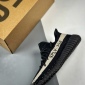 Replica Adidas Yeezy 350 V2 Oreo Core Black By1604