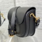 Replica Medium Dior Bobby Bag Black Box Calfskin