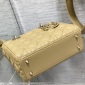 Replica Lady dior patent leather handbag Dior Beige in Patent leather