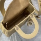 Replica Lady dior patent leather handbag Dior Beige in Patent leather