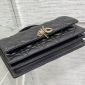 Replica Dior top handle clutch bag