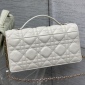 Replica DIOR - Caro Pouch Latte Supple Cannage Calfskin