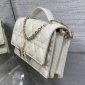 Replica DIOR - Caro Pouch Latte Supple Cannage Calfskin