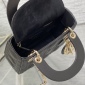 Replica DIOR - Mini Lady Bag Black Cannage Lambskin