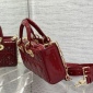 Replica Christian Dior Lady Dior Bag Cannage Quilt Patent Small