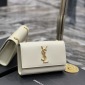 Replica Saint Laurent - medium Kate chain detail crossbody bag - women - Calf Leather - One Size - Neutrals