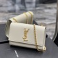 Replica Saint Laurent - medium Kate chain detail crossbody bag - women - Calf Leather - One Size - Neutrals