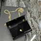 Replica Saint Laurent - Kate monogram-plaque crossbody bag - women - Patent Leather - One Size - Black