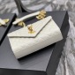 Replica Saint Laurent Woman White Shoulder Bags