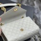 Replica Saint Laurent Woman White Shoulder Bags