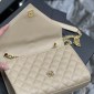 Replica Saint Laurent Medium Envelope Matelassé Shoulder Bag - Beige - One Size