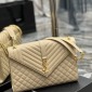 Replica Ysl Saint Laurent Envelop Monogram Leather Bag