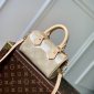 Replica Louis Vuitton Nano Speedy Beige