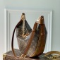 Replica Handbags Louis Vuitton LV Loop Hobo bag monogram reverse