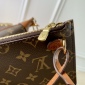 Replica Handbags Louis Vuitton LV Loop Hobo bag monogram reverse