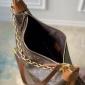 Replica Handbags Louis Vuitton LV Loop Hobo bag monogram reverse