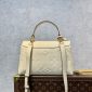 Replica Louis Vuitton Madeleine Handbag Empreinte Leather BB Neutral