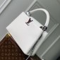 Replica Louis Vuitton CAPUCINES 2023 SS Monogram Casual Style Blended Fabrics Street Style