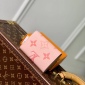 Replica LOUIS VUITTON Victorine Wallet Pink Monogram Empreinte