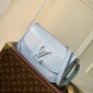 Replica LOUIS VUITTON Buci Blue Nuage Epi