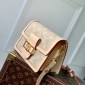 Replica LOUIS VUITTON Mini Dauphine Beige Autres Toiles