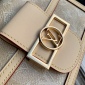 Replica LOUIS VUITTON Mini Dauphine Beige Autres Toiles