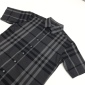 Replica Burberry London Mens  Large Black Nova Check