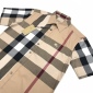 Replica Burberry - classic check short sleeved shirt