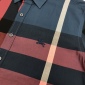 Replica Burberry Brit Sleeve Plaid Polo Button Up Shirt
