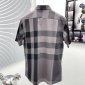 Replica Burberry Brit Men's Fred Charcoal Nova Check Cotton Long Sleeve Shirt