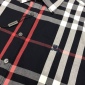 Replica Burberry Cotton Poplin Check Short-Sleeved Shirt