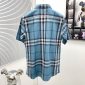 Replica Burbersys Men's Check checked shirts