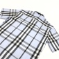 Replica short-sleeve check silk shirt