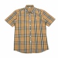 Replica Burberry Men's Caxbridge Short Sleeve Check Shirt