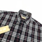 Replica Burberry Alexander Navy Cotton Black Nova Ip Check Classic Shirt